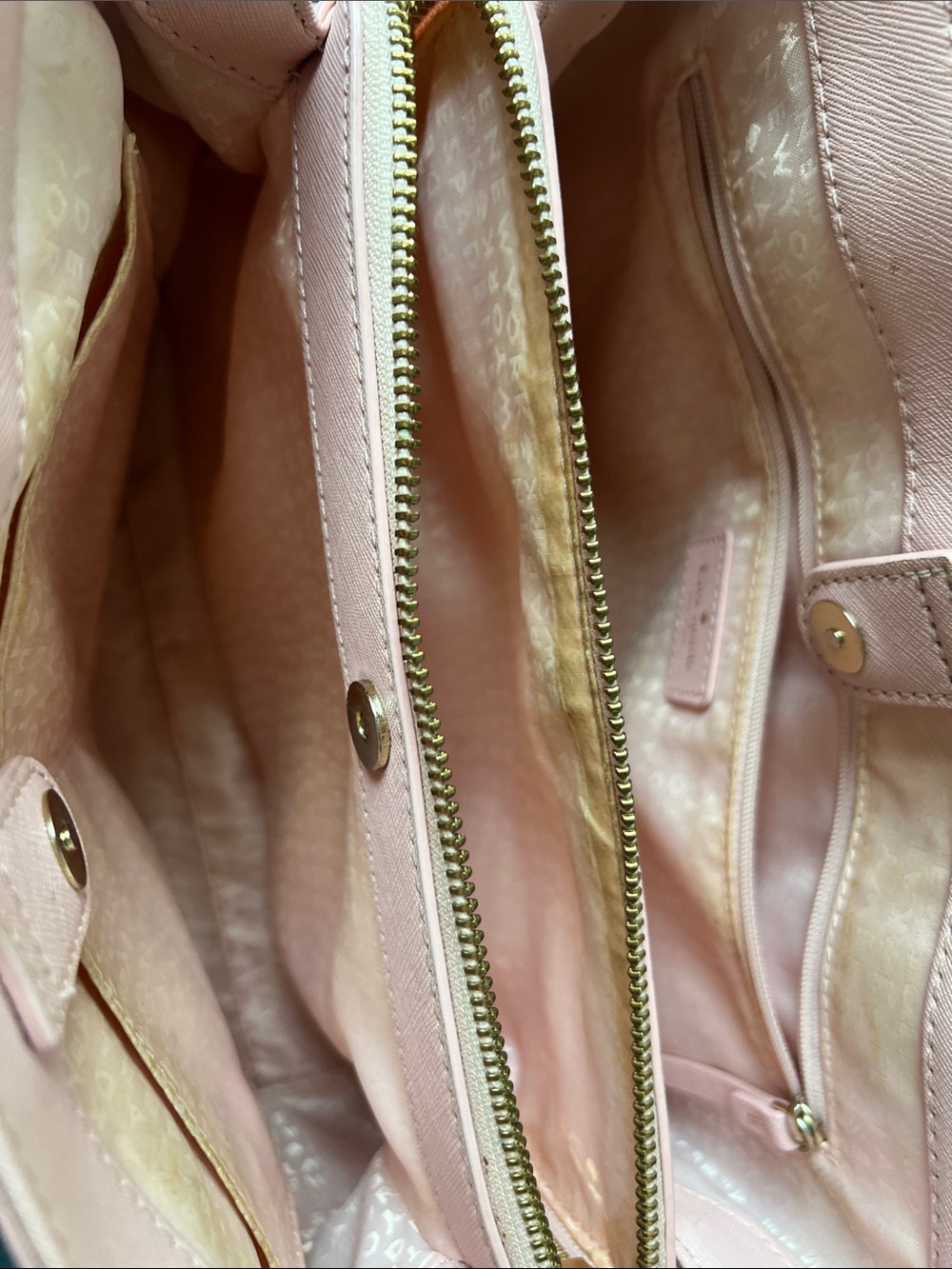 kate spade Blush Pink Saffiano Satchel with Strap - Picture 8 of 16